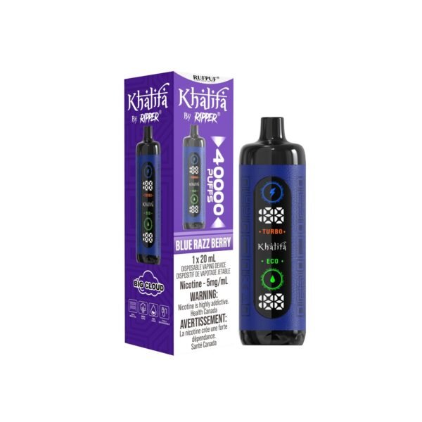 BLUE RAZZ BERRY(5MG) KHALIFA BAR <b Style="color:red">(Tax Incl.)</b>