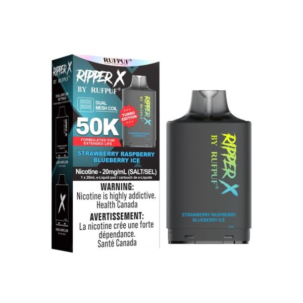 Strawberry Raspberry Blueberry Ice RIPPER X 50K <b Style="color:red">(Tax Incl.)</b>