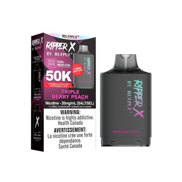Triple Berry Peach RIPPER X 50K <b Style="color:red">(Tax Incl.)</b>