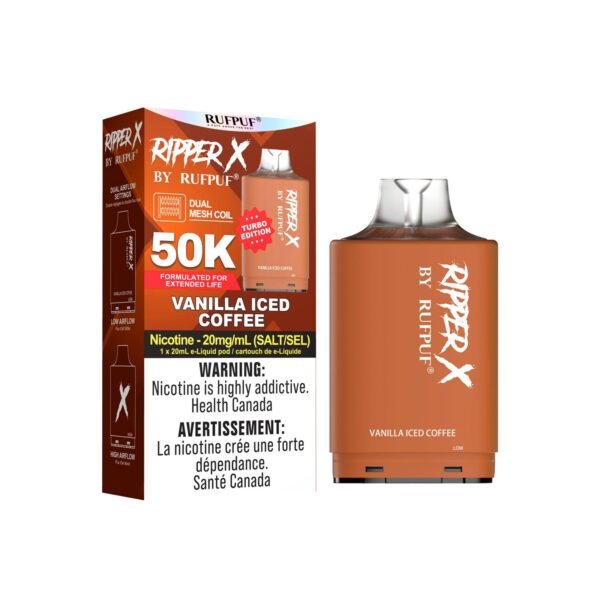 Vanilla Iced Coffee RIPPER X 50K <b Style="color:red">(Tax Incl.)</b>